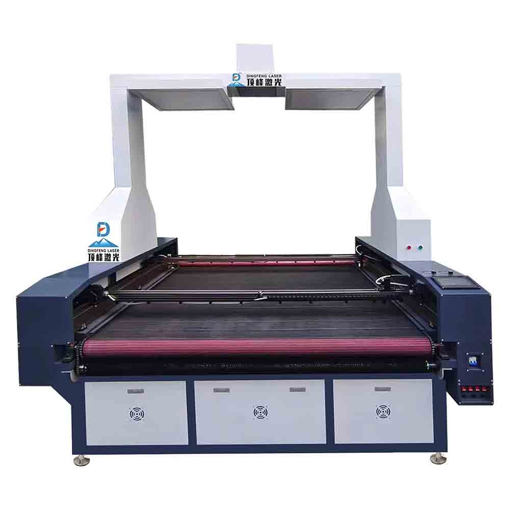 High-Speed CCD Vision Fabric Laser Cutting Machine for High-Volume Textile Production DF Series High-Speed CCD Vision Fabric Laser Cutting Machine for High-Volume Textile Production DF Series
