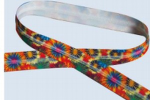Color zipper tapes